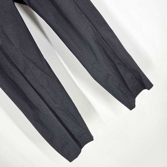 Marc Jacobs Trousers Dress Pants Black High Waisted Straight Leg Pintuck NWT 12 - Picture 3 of 6